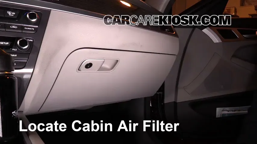 Cabin Air Filter Replacement: 2016 Hyundai Genesis 3.8 3.8L V6